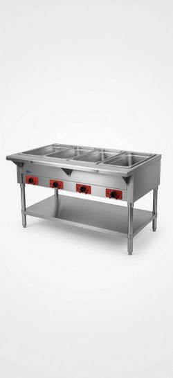 Vevor 4-compartment steam table