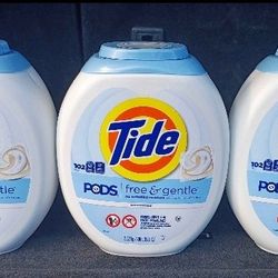 Tide pods Free and Gentle (Unscented)
