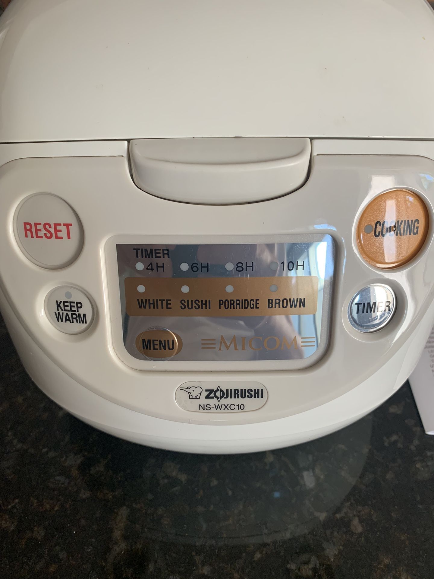 Zojirushi Micom Rice Cooker & Warner NS-WXC10, 5.5 Cups Capacity