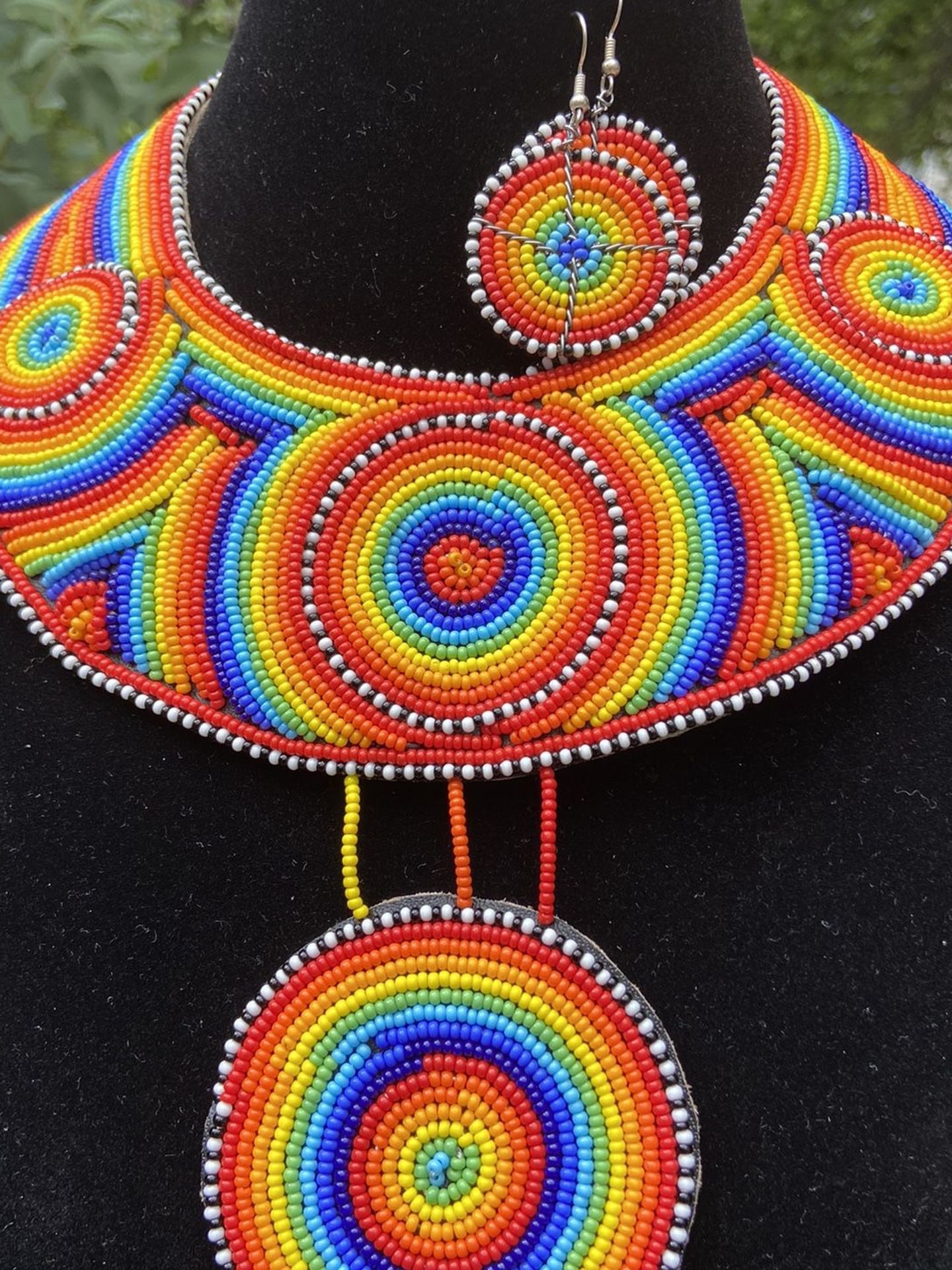 Hand Made African Necklace - Main Image
