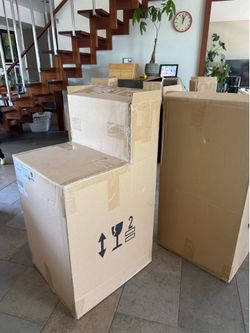 FREE: Chair cardboards boxes- empty