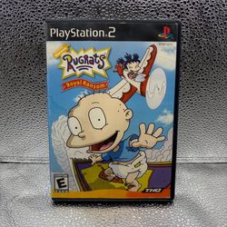 Rugrats Royal Ransom Sony PlayStation 2 PS2, TESTED & WORKING!