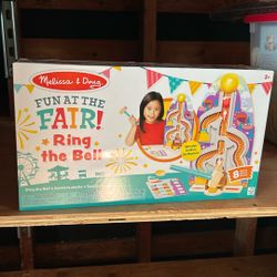NEW Melissa And Doug Fun At The Fair! Ring The bell Game
