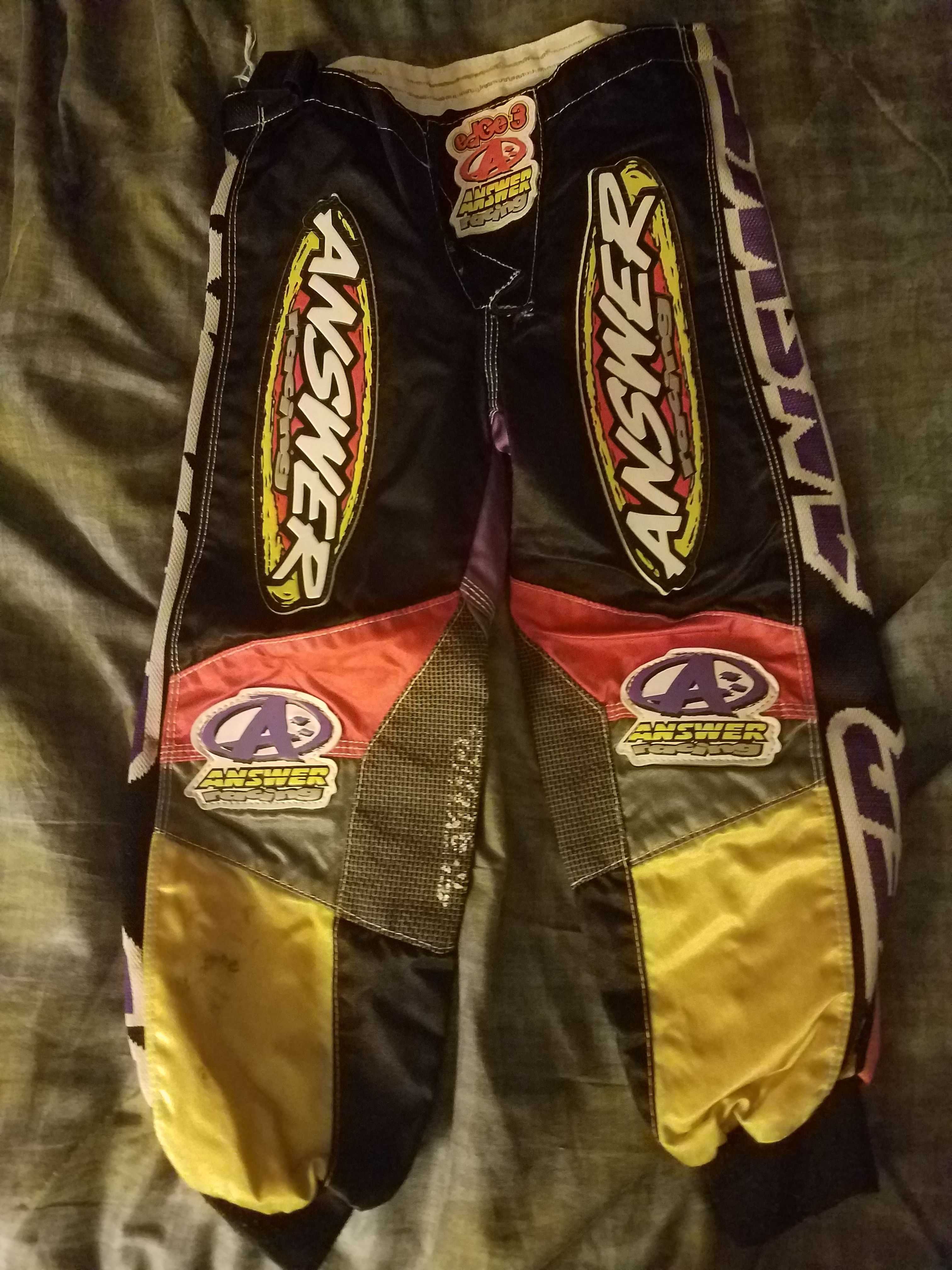 Kids motocross pants