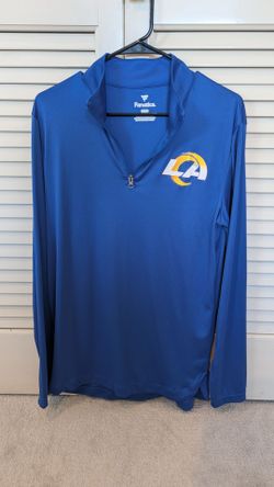 Los Angeles Rams Quarter Zip (men's medium)