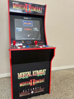 Mortal Kombat 2 arcade 1up machine
