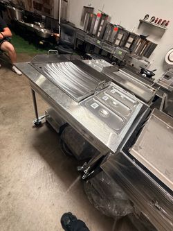 Plancha nuevas/ parillas/ planchas/ taco carts