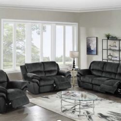 3pc Recliner Sofa Set 