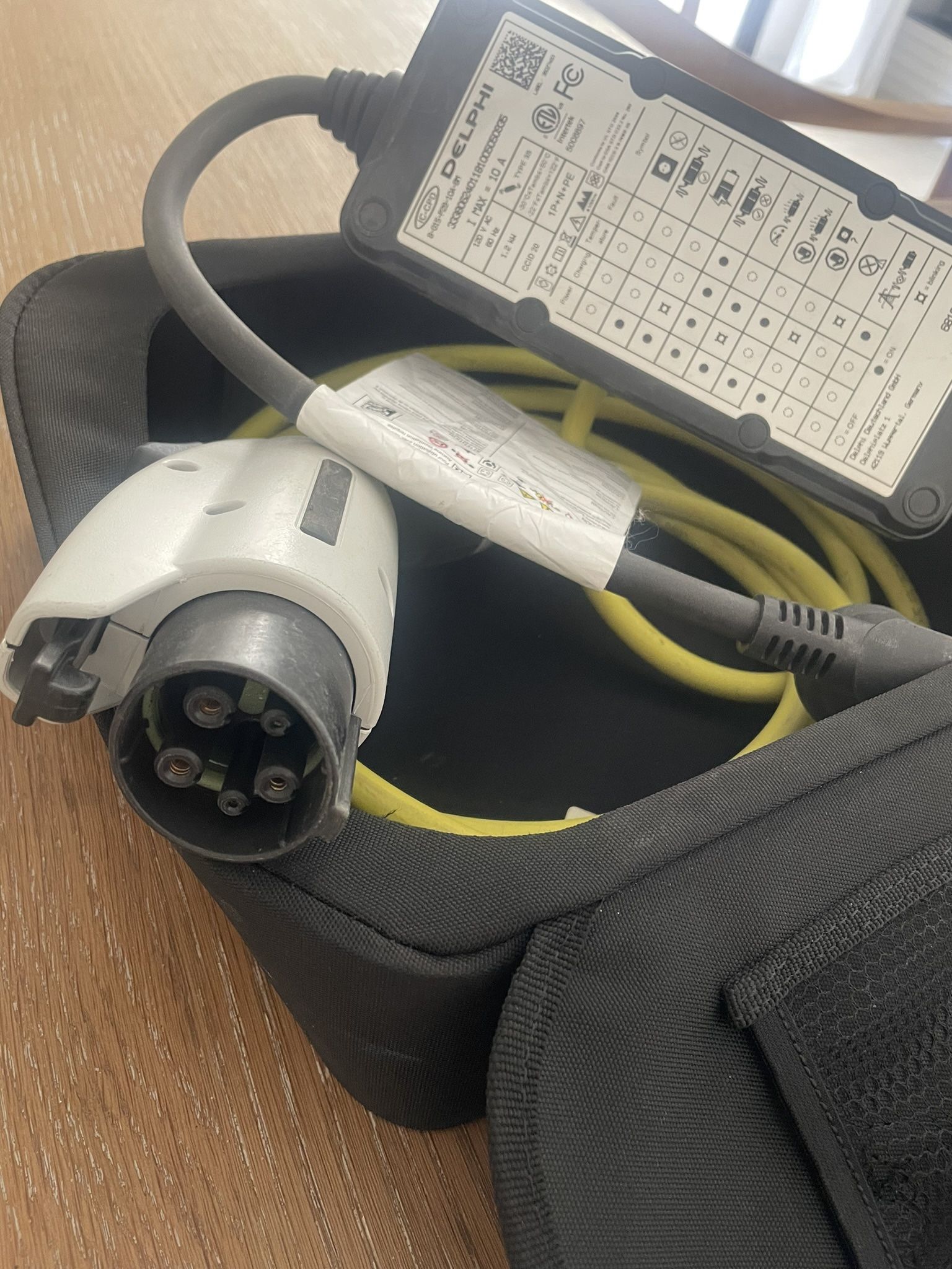 EV charger 110 voltage J1772 plug works good $130 obo