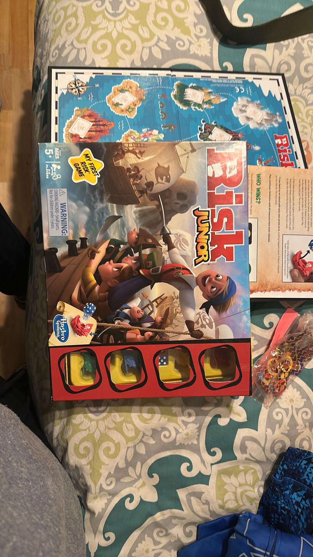 Like New Risk jr Board game 