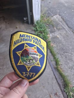 Montana Highway Patrol Embroidered Patch