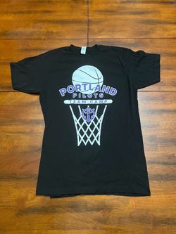 Portland Pilots Team Camp Basketball T-Shirt