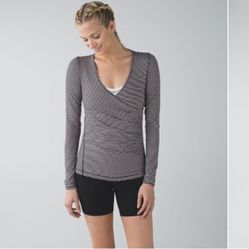 Lululemon Sunset Salutation Long Sleeve EUC 