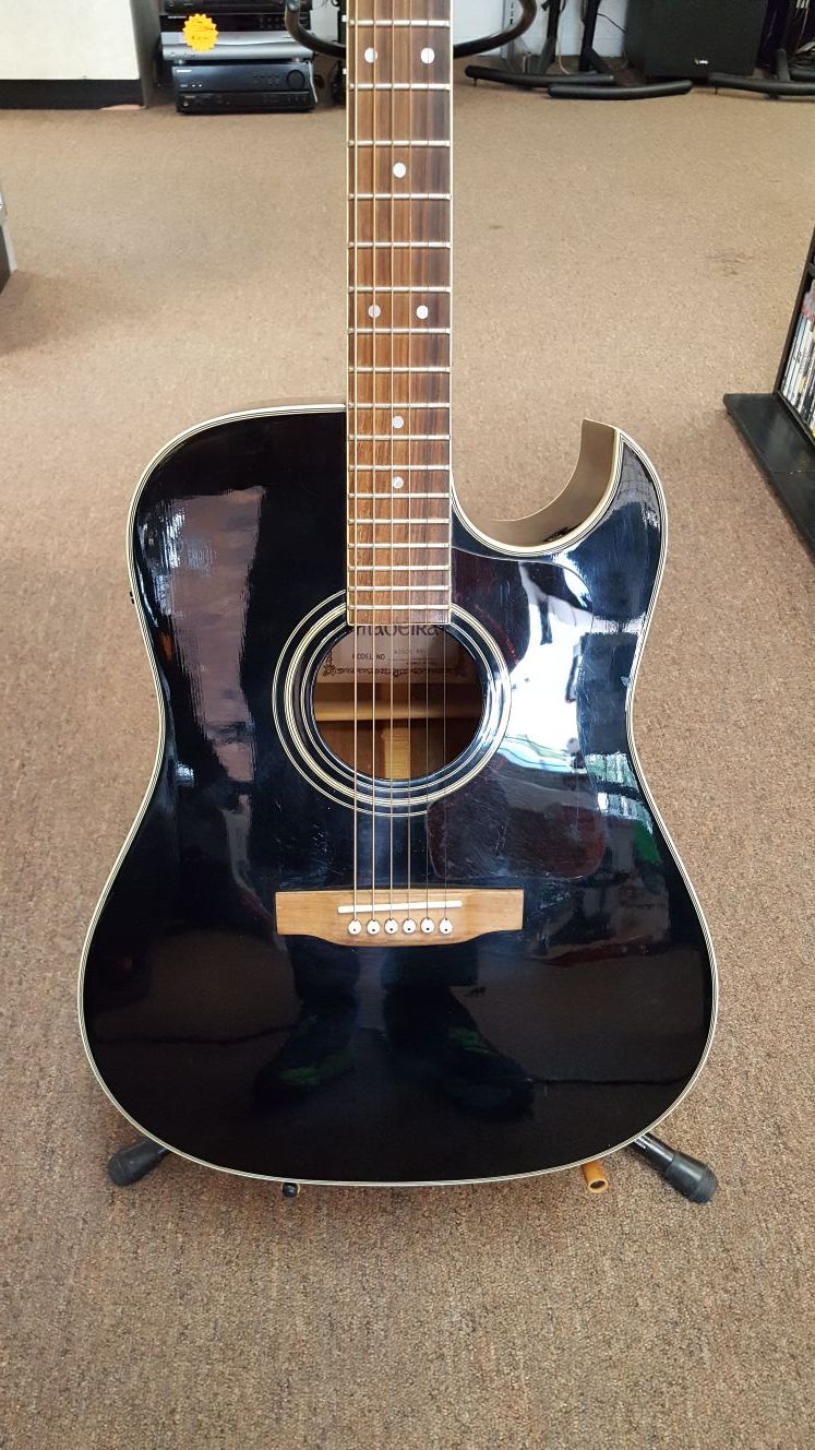 Madeira acoustic guitar
