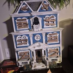 🏚️ DIY Stranger Things Inspired Haunted House Dollhouse – Handmade Halloween Decor 👻