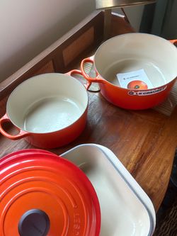 Le Creuset Enamel Cast Iron  set