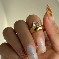 18k Gold Plated Ring