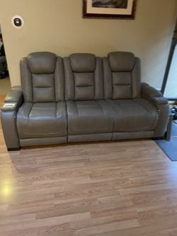 Charcoal, Gray Recliners $4000 OBO