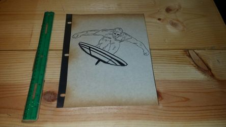 Silver surfer drawing/picture