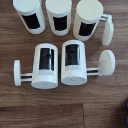 5 Ring Stick Up Outdoor Camera Weather Resistant Cameras