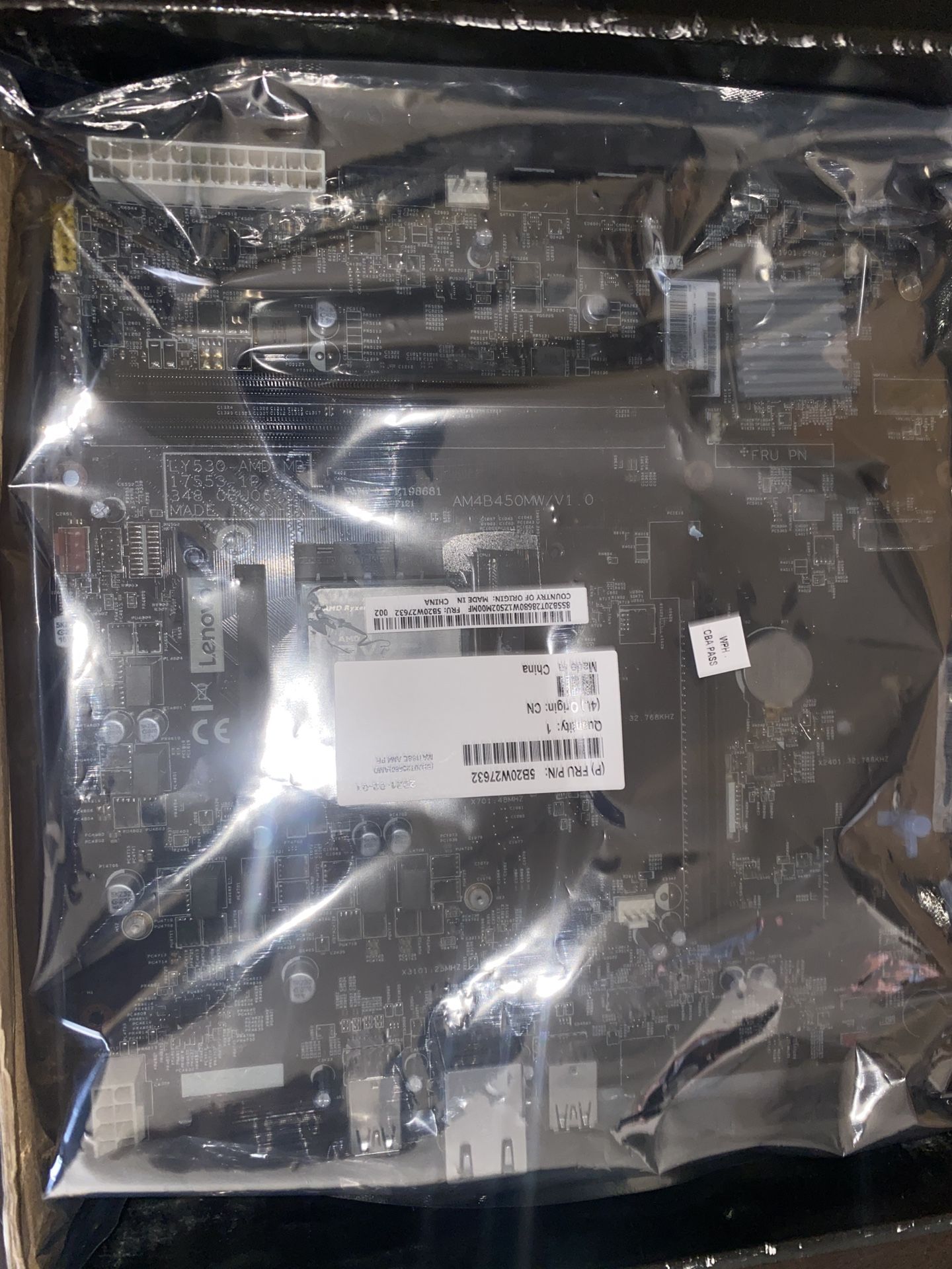 Lenovo Motherboard With CPU
