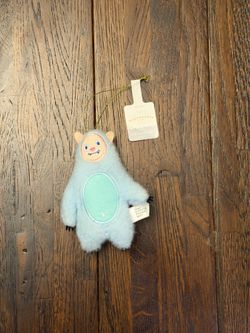 NEW Blue Yeti Christmas Ornament Abominable Snowman Wondershop 2021 Cute Furry