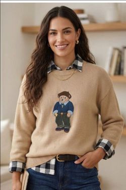 Bear Crewneck Sweater