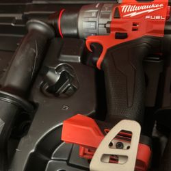 Milwaukee M18 FUEL Brushless Impact Driver And Hammer Drill in Case