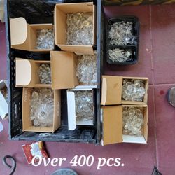 Crafter LOT OF Crystals Suncatchers 400+ pcs ASSORTED