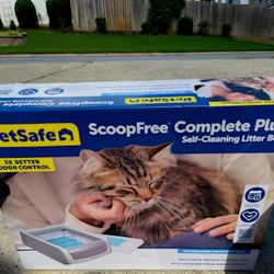 📦 FOR SALE: PetSafe ScoopFree Crystal Classic Self-Cleaning Litter Box – $60