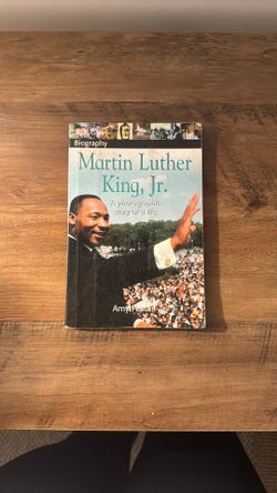 Martin Luther King Jr. Reading book.