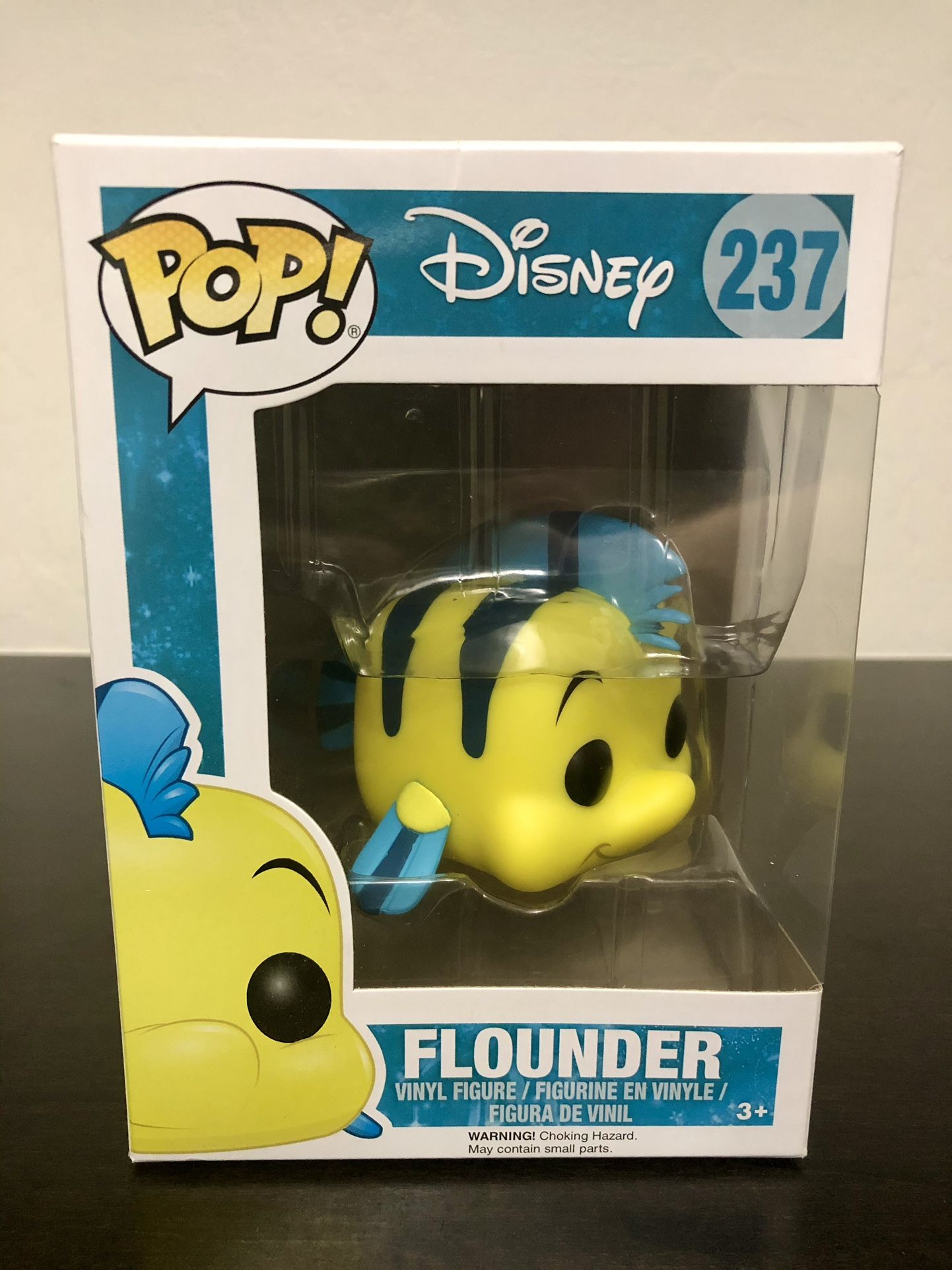 2016 Funko POP! Disney Series 9 The Little Mermaid #237 Flounder