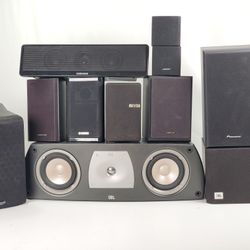 Home Theater Speakers Surround Sound Speakers Bose, Denon, Onkyo, Pioneer, JVC, Klipsch, J B L, And More