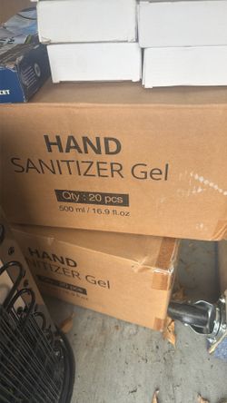 Hand sanitizer gel