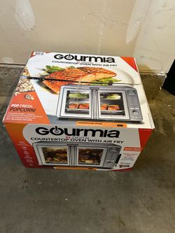 Gourmia XL 45 Qt Digital Countertop Oven w Air Fry & Temp Probe GTF7860 New