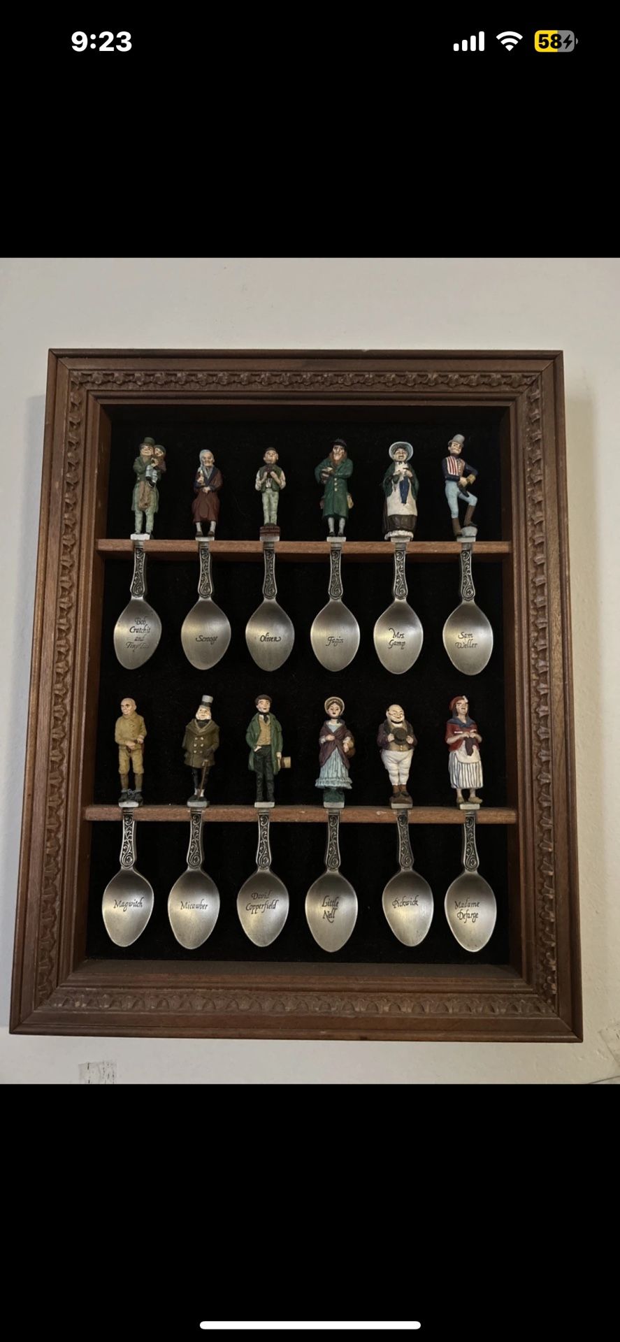 Charles Dickens Spoon Collection