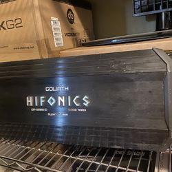 5000 Watt  HiPhonics Amp  