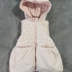 5T Little Girl-Puffer Vest by Gymboree