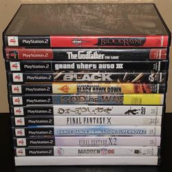 PlayStation 2 Video Games PS2 Great Titles