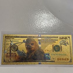 Star Wars 24k gold-plated