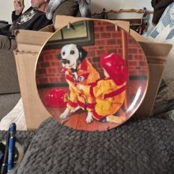 This Is A Collection Plate.  On The Back Said The   Chief