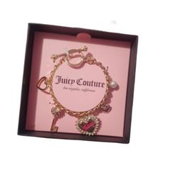 Juicy Couture  Charm  Bracelet  New 