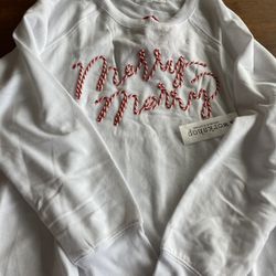 Merry merry holiday sweatshirt 