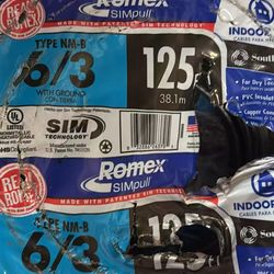 Romex 6/3 125ft
