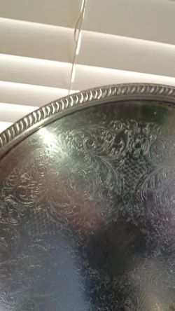 Silver plate