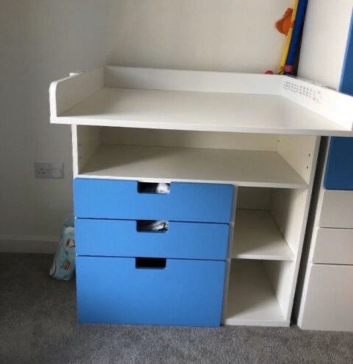 Ikea changing table desk pickup tomorrow in Brighton