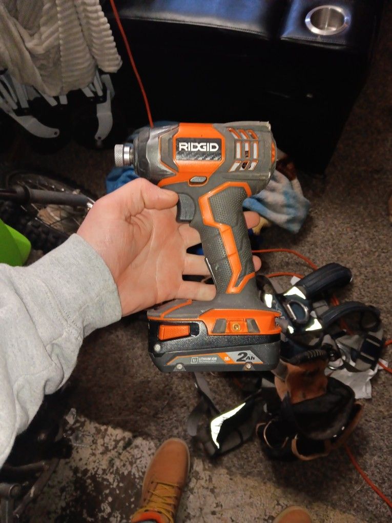 Rigid 18v With 2ah Battery 