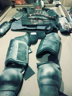 Complete (real) riot gear suit just like from The Walking Dead