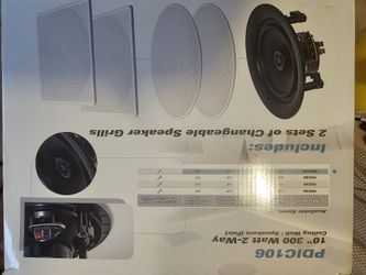 Ceiling Wall Speakers (4) New In Box