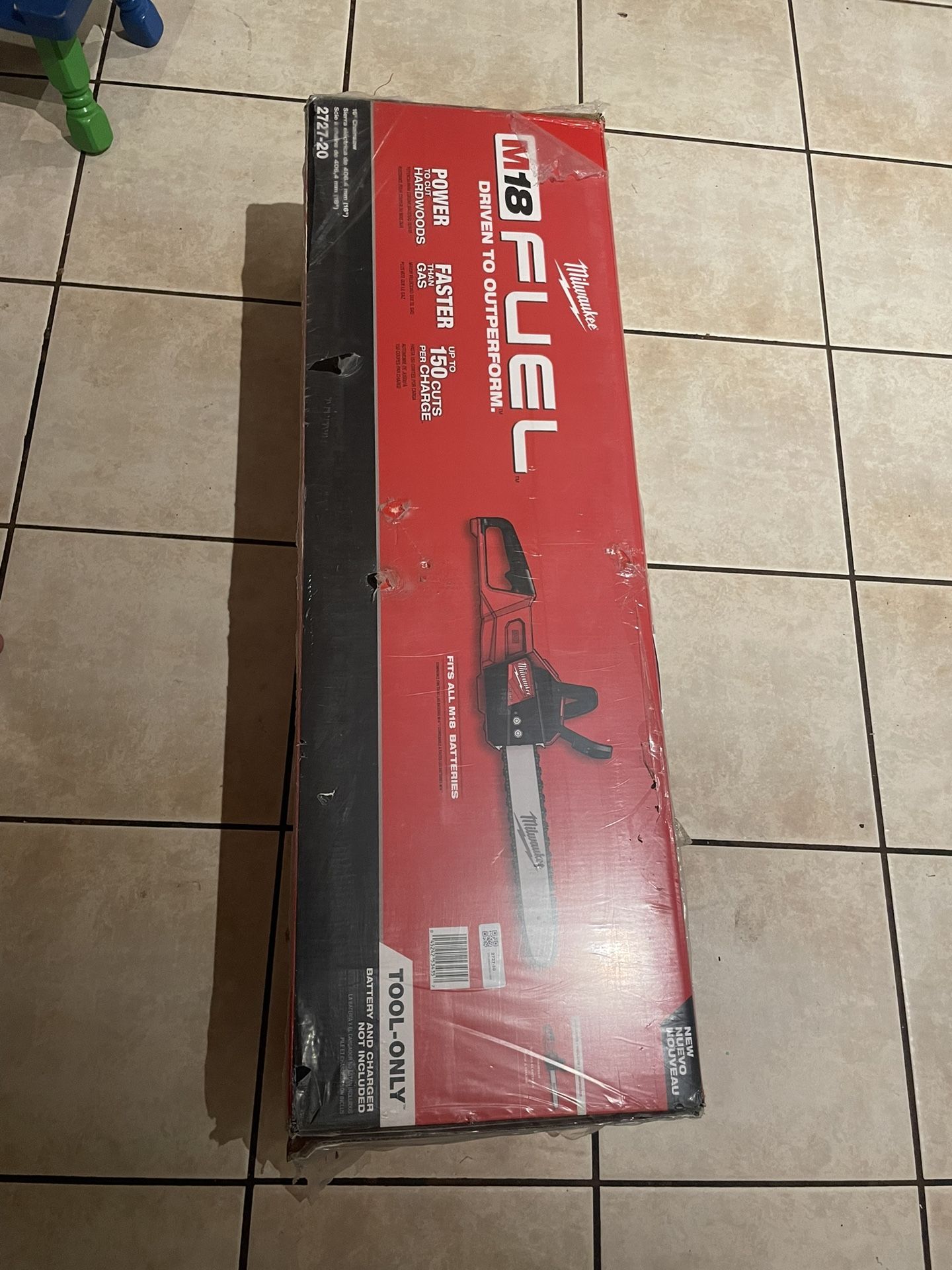 M18 FUEL 16 in. 18-Volt Lithium-Ion Brushless Battery Chainsaw (Tool-Only) $300 In N Lakeland